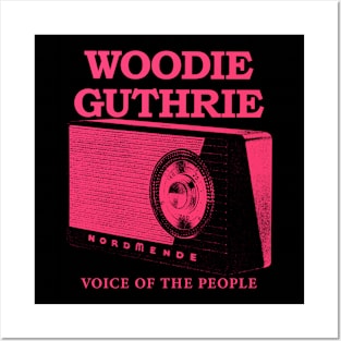 Woodie Guthrie music Posters and Art